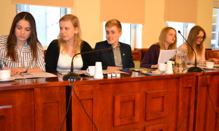 Młodzieżowa Rada Województwa Pomorskiego z udziałem przedstawicieli gminy Suchy Dąb