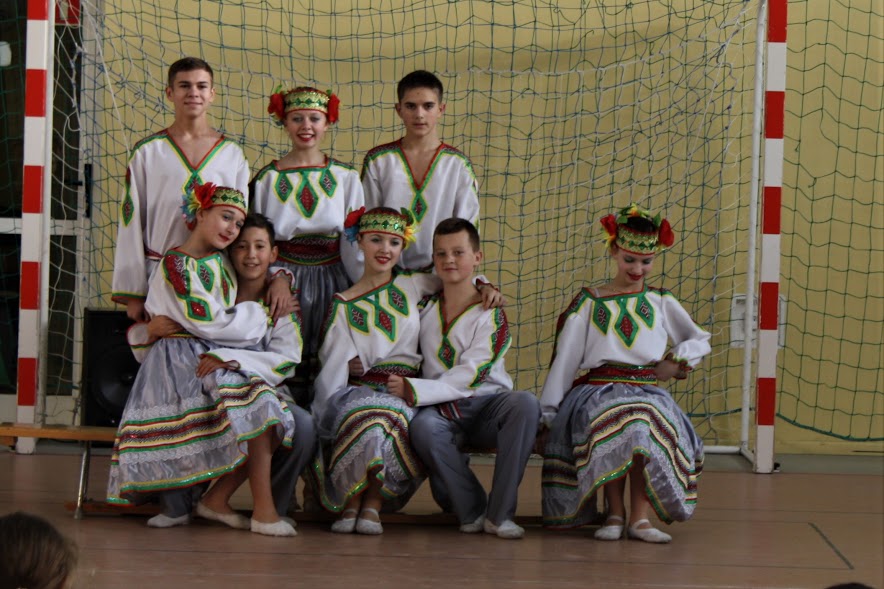 Występ gości z Ukrainy – Teatru Tańca „Kwieciste Gwiazdy”